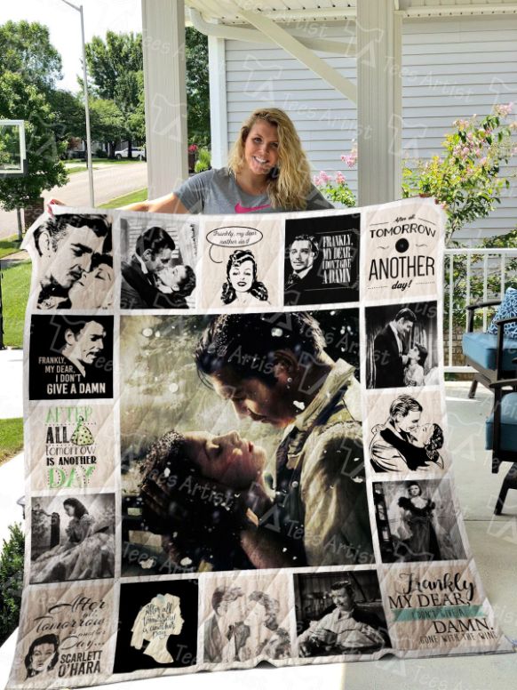 Film Gone With The Wind Hollywood Classic Quilt Bedding Set