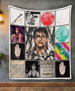 Final Fantasy Album Plays to Please Quilt Blanket - Perfect for Fans of the Iconic Video Game Series