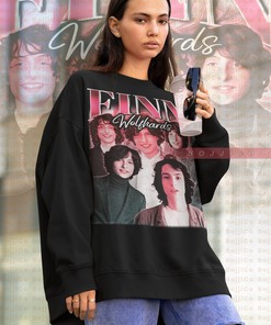 Finn Wolfhard Retro Sweatshirt | Vintage Finn Wolfhard Tee for Fans