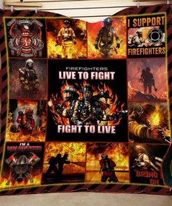 Firefighters' Quilt Bedding Set - Soft And Cozy