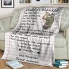 Fishing Dad Gifts- Daddy's Fishing Personalized Quilt Bedding Set for Father From Daughter Birthday.