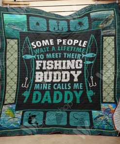 Fishing Dad Great Customized Gift Bedding Set - Show Your Love To The Best Dad