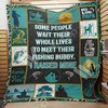 Fishing Is My Life Quilt Bedding Set - For The Ones Who Love Fishing More Than Anything