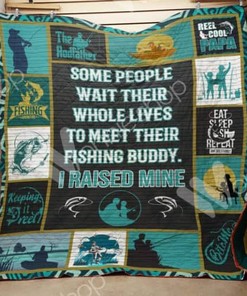 Fishing Is My Life Quilt Bedding Set - For The Ones Who Love Fishing More Than Anything