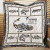 Fishing Love Fish Quilt Bedding Set - Quilt For Ones Who Love Fish