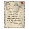 Fleece Blanket Quilt Bedding Set for Girlfriend - A Cozy Gift Idea from Boyfriend