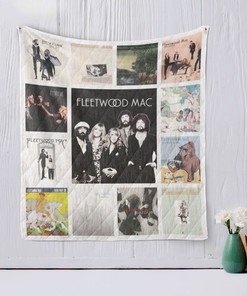 Fleetwood Mac fans, keep cozy with this quilt blanket featuring legend status
