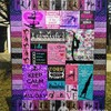 Flip, Twist, And Tumble With Gymnast Quilt Blanket