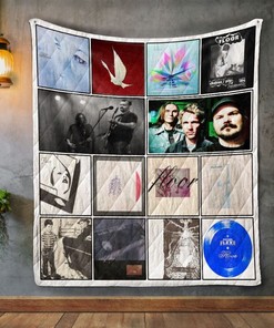 Floor Album Quilt Bedding Set for Music Lovers