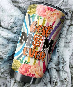 Floral San Francisco Giants MLB Tumbler for Blossoming Mothers