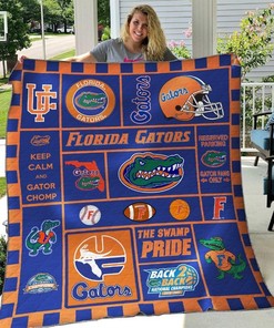 Florida Gators B220506 Quilt Bedding Set - Support your favorite college team with this cozy quilt bedding set.