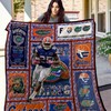 Florida Gators Baseball Player Ncaa Quilt Bedding Set
