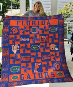 Florida Gators EST 1853 Collection Quilt Bedding Set for Sports Fans