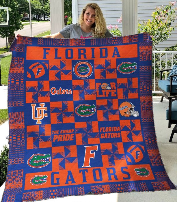 Florida Gators EST 1853 Collection Quilt Bedding Set for Sports Fans