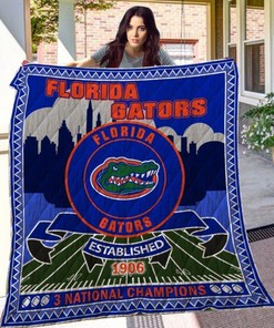 Florida Gators EST 1906 Quilt Bedding Set - Show Your Team Spirit