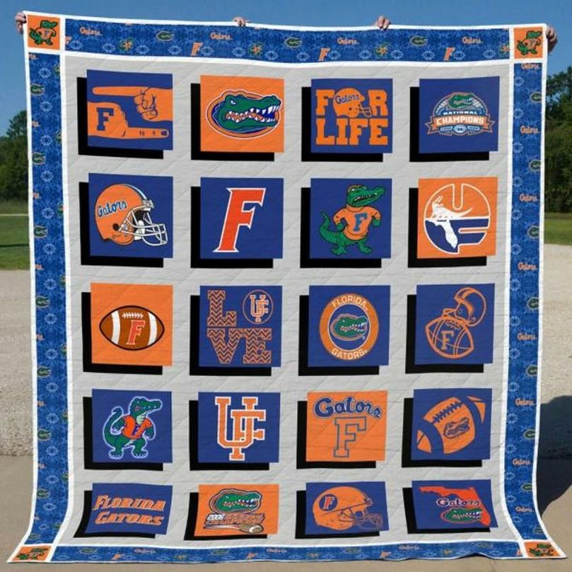 Florida Gators Ncaa Quilt Bedding Set