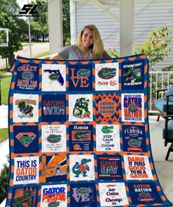 Florida Gators Quilt Bedding Set for College Sports Fans