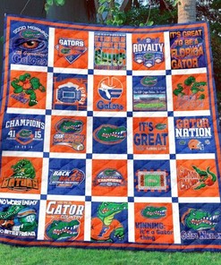 Florida Gators TH1507 Quilt Bedding Set - Support the Florida Gators in style with this cozy quilt bedding set.