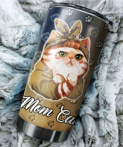 Florida Panthers NHL Tumbler - Cat Mom Design Tumbler