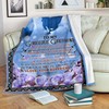 Flower Blanket To My Girlfriend You Are Braver Than You Believe Stronger Quilt Bedding Set Full