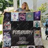 Flux Pavilion Albums Collection Quilt Bedding Set for Fans