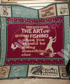 Fly Fishing Quilt Bedding Set - For The Ones Who Love Fly Fishing