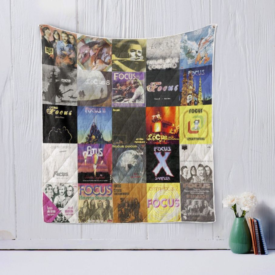 Focus Band Vintage Quilt Bedding Set