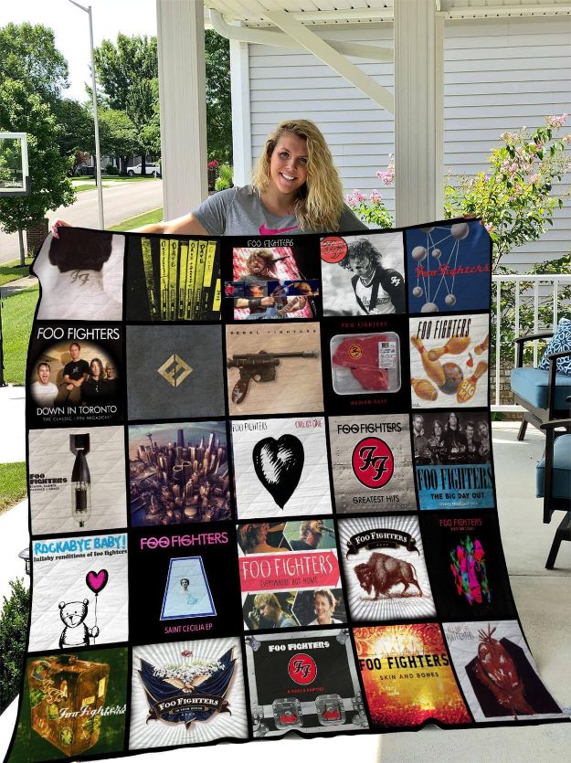 Foo Fighter M170502 Quilt Blanket for Music Lovers