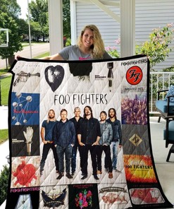 Foo Fighters Quilt Bedding Set New Arrival DUP - Featuring Iconic Foo Fighters Artwork