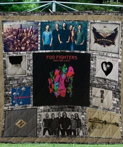 Foo Fighters Wasting Light Quilt Bedding Set for Alternative Music Fans