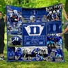 Football Team Depaul Blue Demons Ncaa Quilt Bedding Set for Boys