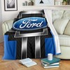 Ford Logo Quilt Bedding Set - A Must-Have For Car Enthusiasts