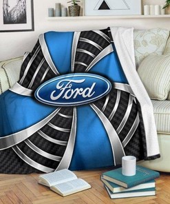 Ford Motor Logo Blanket - Perfect for Any Fan