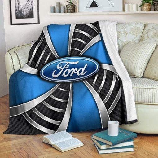 Ford Motor Logo Blanket - Perfect for Any Fan
