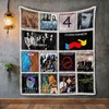 Foreigner Album Vintage Quilt Blanket - A Must-Have for Music Fans