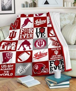 Forever Indiana Hoosiers - Premium Quilt Bedding Set