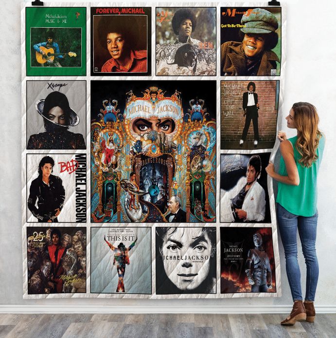 Forever Michael Quilt Blanket - Cozy and Soft for Fans