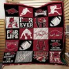 Forever NCAA Arkansas Razorbacks Combined Quilt Bedding Set