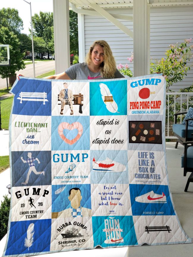 Forrest Gump Fans Will Love this Quilt Blanket