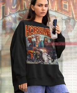 Four Horsemen of the Apocalypse Vintage Sweatshirt - Unisex Tee for Fans of Classic Movie T-shirts