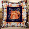 Fox In Natural Quilt Bedding Set with Nature Design