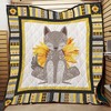 Fox and Sunflower Bedding Set