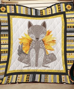 Fox and Sunflower Bedding Set