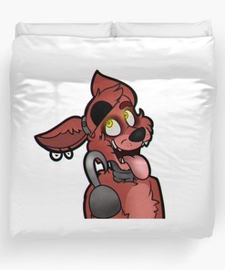 Foxy Cartoon Five Nights At Freddy's Animations Co Bedding Set Quilt