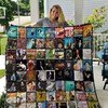 Frank Sinatra Style Collection All Albums Vintage Quilt Bedding Set for Fans