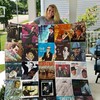 Frank Sinatra Vintage Quilt Blanket - The Voice for Fans
