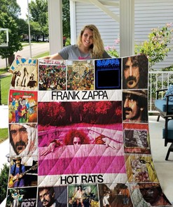 Frank Zappa Collection Hot Rats Quilt Bedding Set for Music Fans