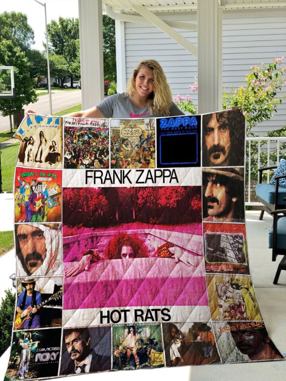 Frank Zappa Collection Hot Rats Quilt Bedding Set for Music Fans