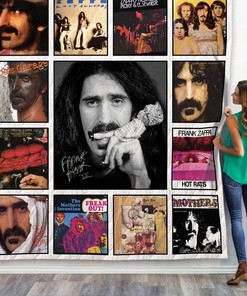 Frank Zappa Fans Collection Quilt Blanket with Unique and Comfortable Material