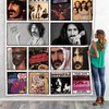Frank Zappa For Fans Combined Retro Quilt Blanket - Freaky Music for Fans